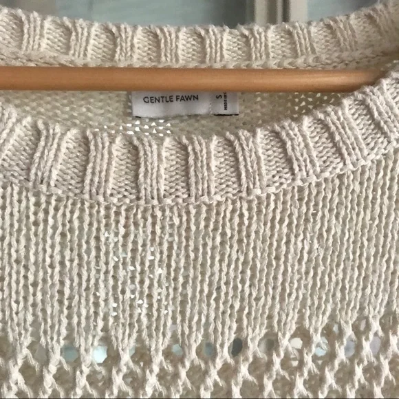 Open Knit Pullover Top - Picture 6 of 6